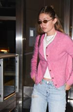 GIGI HADID and Bradley Cooper Arrives at JFK Airport in New York 08/23/2025