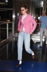 GIGI HADID and Bradley Cooper Arrives at JFK Airport in New York 08/23/2025