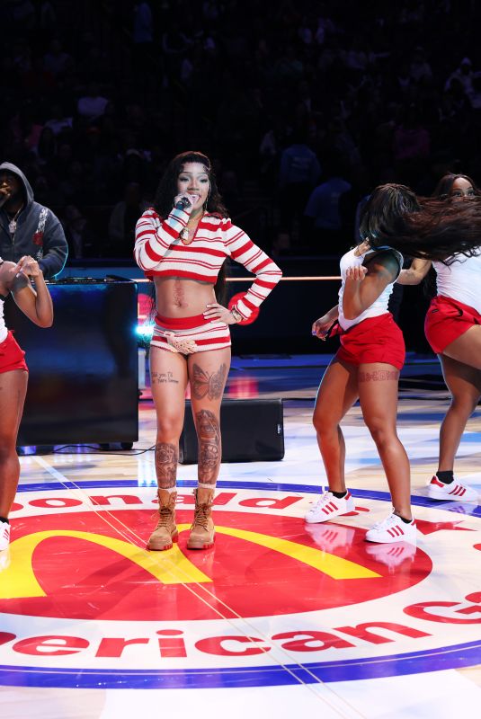 GLORILLA Performs at Halftime at 48th Annual McDonald