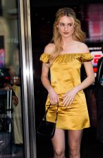 GRACE VAN PATTEN Leaves Good Morning America in New York City 08/19/2025