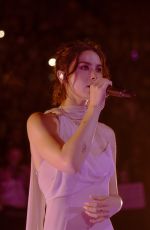 GRACIE ABRAMS Performs at The Secret of Us Tour at Kia Forum in Inglewood 08/06/2025