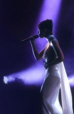 GRACIE ABRAMS Performs at The Secret of Us Tour at Kia Forum in Inglewood 08/06/2025