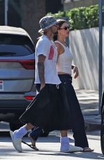 HAILEY and Justin BIEBER Out in Los Angeles 08/26/2025
