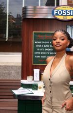 HALLE BAILEY at Nick Jonas and Fossil Present: Fossil Dinner at Soho Diner in New York City 08/19/2025