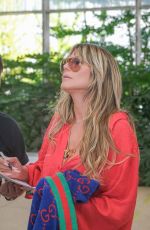 HEIDI KLUM Arrives in Venice 08/26/2025
