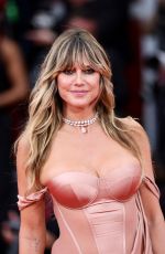 HEIDI KLUM at La Grazia Premiere at 82nd Venice International Film Festival 08/27/2025