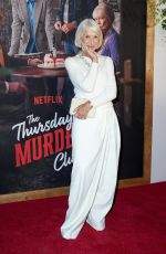 HELEN MIRREN at The Thursday Murder Club Special Screening in New York 08/14/2025