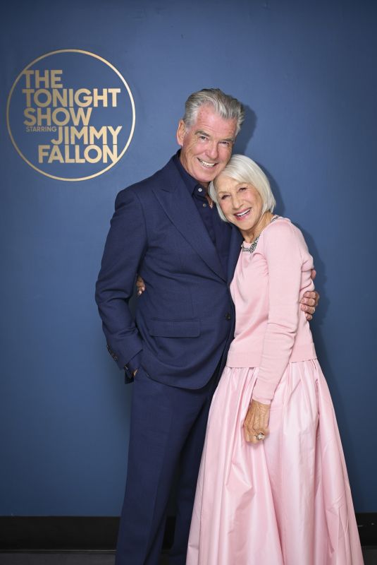 HELEN MIRREN at Tonight Show Starring Jimmy Fallon 08/11/2025