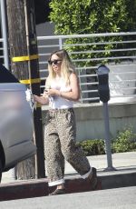 HILARY DUFF Outside of Art Class in Los Angeles 08/02/2025