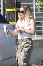HILARY DUFF Outside of Art Class in Los Angeles 08/02/2025