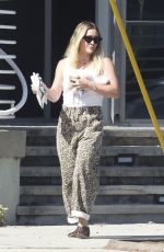 HILARY DUFF Outside of Art Class in Los Angeles 08/02/2025