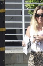 HILARY DUFF Outside of Art Class in Los Angeles 08/02/2025