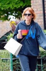 ISLA FISHER Goes for a Pampering Session at Skin Glow in Notting Hill 07/31/2025