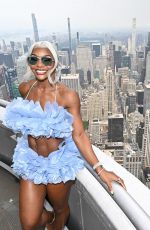 JADE CARGILL at Empire State Building in New York City 07/31/2025