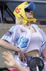 JEAN SOMI Throwing First Pitch at LG Twins Game in Seoul 08/10/2025