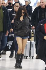 JENNA ORTEGA Arrives at Sydney International Airport 08/17/2025