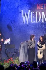 JENNA ORTEGA at Wednesday Season 2 Outcast Assembly on Cockatoo Island in Sydney 08/14/2025