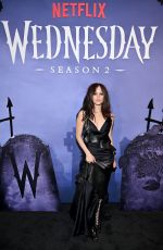 JENNA ORTEGA at Wednesday Season 2 Screening in New York 08/05/2025