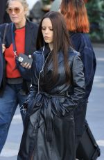 JENNA ORTEGA Boarding a Yacht in Sydney 08/16/2025