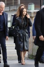 JENNA ORTEGA Boarding a Yacht in Sydney 08/16/2025