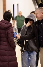 JENNA ORTEGA, EMMA MYERS and Tim Burton Arrives in Sydney 08/13/2025