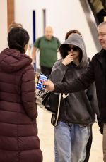 JENNA ORTEGA, EMMA MYERS and Tim Burton Arrives in Sydney 08/13/2025