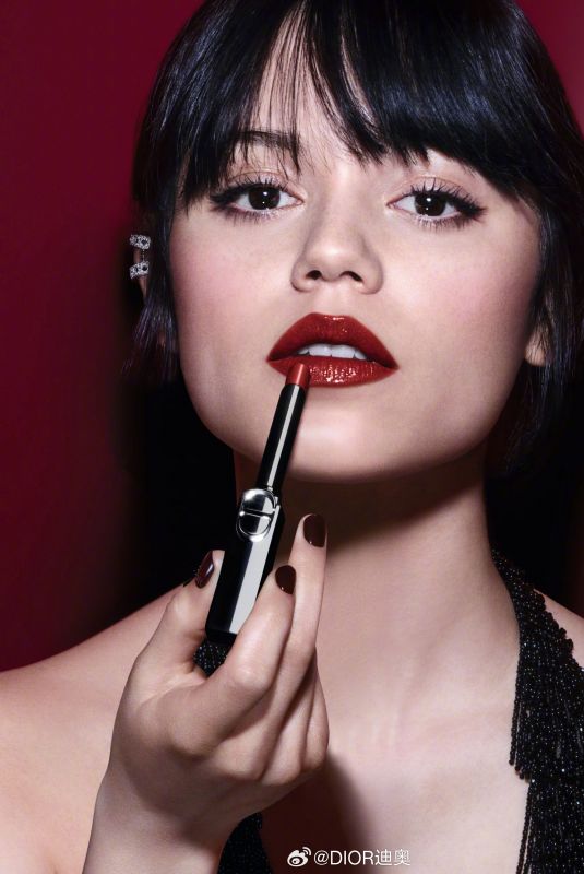 JENNA ORTEGA for Dior Rouge Campaign 2025