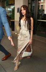 JENNA ORTEGA Heading to Taping of Late Night with Seth Meyers in New York 08/04/2025