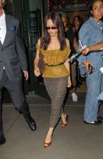 JENNA ORTEGA Leaves Her Hotel in New York City 08/05/2025