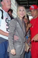JENNIFER HOLLAND Arrives at Her Hotel in New York 08/13/2025