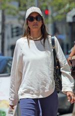 JESSICA ALBA Enjoys a Family Outing to Alfred Cafe in West Hollywood 08/18/2025