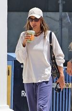 JESSICA ALBA Enjoys a Family Outing to Alfred Cafe in West Hollywood 08/18/2025