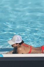 JESSICA ALBA in Bikini at a Pool in Miami 08/08/2025