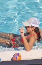 JESSICA ALBA in Bikini at a Pool in Miami 08/08/2025
