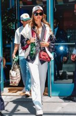 JESSICA ALBA Out and About in New York City 08/12/2025