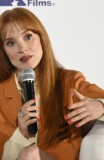 JESSICA CHASTAIN at a Press Conference to Promotes Dreams at Cinepolos Plaza Miyana in Mexico City 08/26/2025
