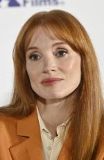 JESSICA CHASTAIN at a Press Conference to Promotes Dreams at Cinepolos Plaza Miyana in Mexico City 08/26/2025