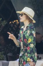 JESSICA CHASTAIN on Vacation in Porto Cervo 08/15/2025