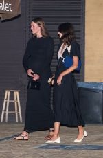 KAIA GERBER and KARLIE KLOSS Out for Dinner at Nobu in Malibu 08/06/2025