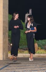 KAIA GERBER and KARLIE KLOSS Out for Dinner at Nobu in Malibu 08/06/2025