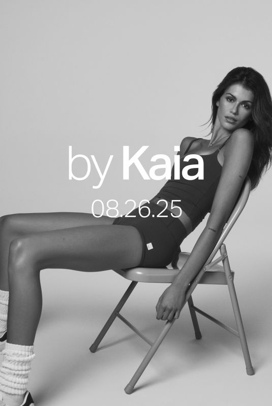 KAIA GERBER for Vuori by Kaia Campaign 08/26/2025