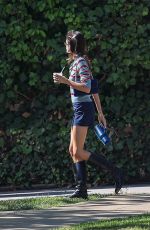 KAIA GERBER Visits a Friend