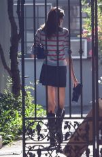 KAIA GERBER Visits a Friend