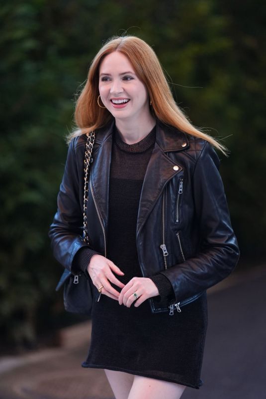 KAREN GILLAN Arrives at US Open Tennis Championships in New York 08/30/2025