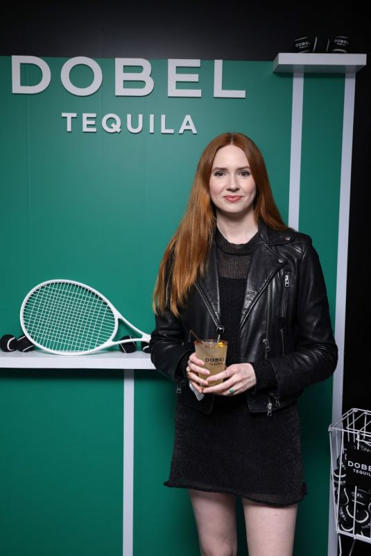 KAREN GILLAN at US Open Tennis Championships at Flushing Meadows 08/30/2025