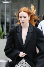 KAREN GILLAN Leaves Virgin Radio in London 08/20/2025