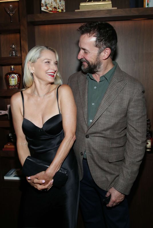 KATHERINE LANASA and Noah Wyle at Dinner Celebrating with Cast, Producer and Friends at Steak48 Beverly Hills 08/09/2025