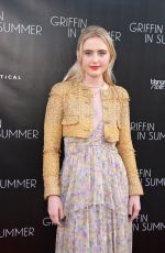 KATHRYN NEWTON at Griffin In Summer Premiere in Los Angeles 08/25/2025