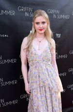 KATHRYN NEWTON at Griffin In Summer Premiere in Los Angeles 08/25/2025