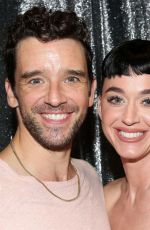 KATY PERRY at Backstage at Play Oh, Mary! on Broadway at Lyceum Theatre in New York City 08/12/2025